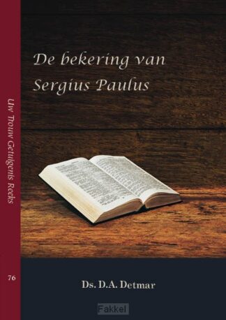 product afbeelding voor: Bekering van sergius paulus