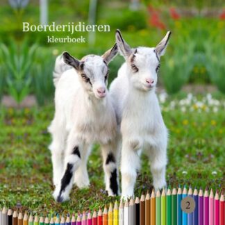 product afbeelding voor: Boerderijdieren kleurboek 2