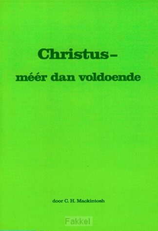 product afbeelding voor: Christus meer dan voldoende