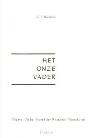 product afbeelding voor: Onze Vader