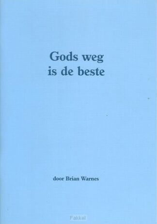 product afbeelding voor: Gods weg is de beste