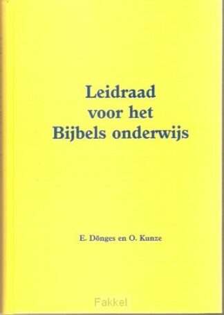 product afbeelding voor: Leidraad voor het bijbels onderwijs