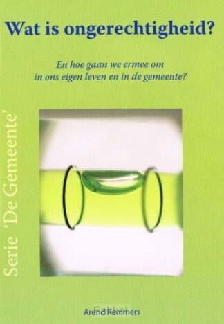 product afbeelding voor: Wat is ongerechtigheid