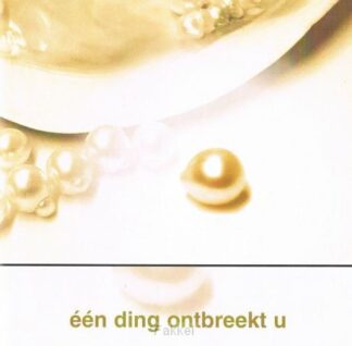 product afbeelding voor: Een ding ontbreekt u