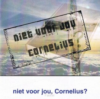 product afbeelding voor: Niet voor jou Cornelius