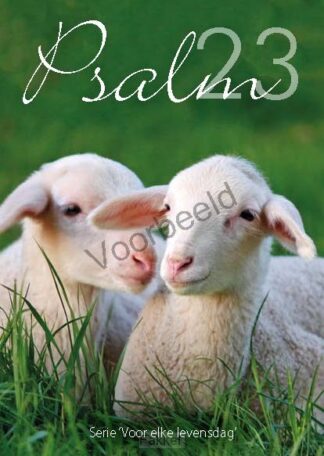 product afbeelding voor: Psalm 23  A6