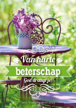 product afbeelding voor: Van harte beterschap A6