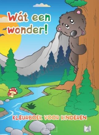 product afbeelding voor: Kleurboek wat een wonder