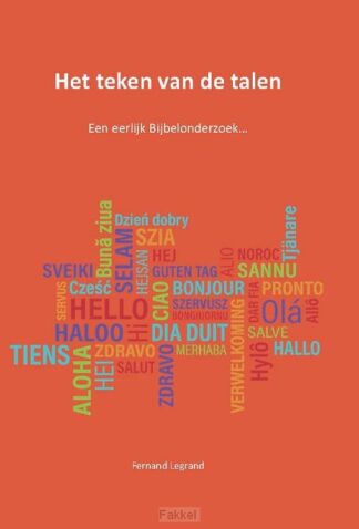 product afbeelding voor: Teken van de talen