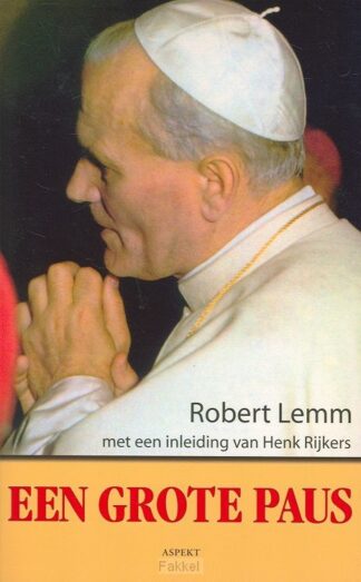 product afbeelding voor: Grote paus