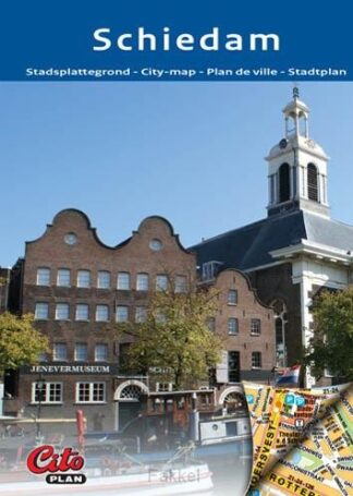 product afbeelding voor: Stadsplattegrond Schiedam