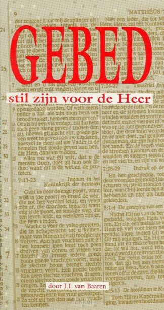 product afbeelding voor: Gebed - stil zijn voor de Heer