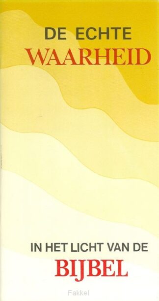 product afbeelding voor: De Echte Waarheid