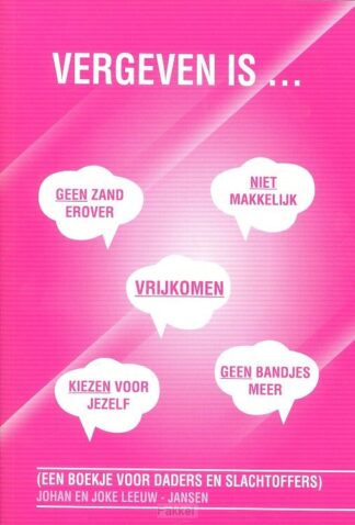 product afbeelding voor: Vergeven is...
