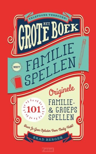 product afbeelding voor: Grote boek met familiespellen