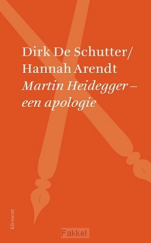 product afbeelding voor: Martin Heidegger een apologie