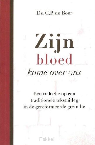 product afbeelding voor: Zijn bloed kome over ons