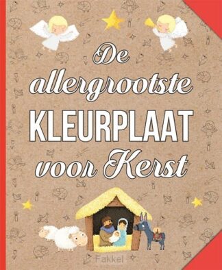 product afbeelding voor: Allergrootste kleurplaat voor kerst