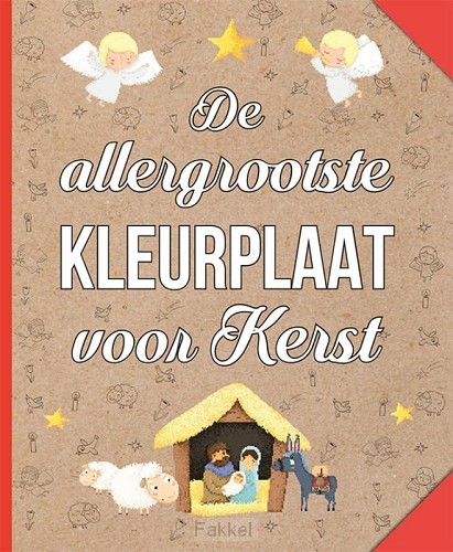 product afbeelding voor: Allergrootste kleurplaat voor kerst