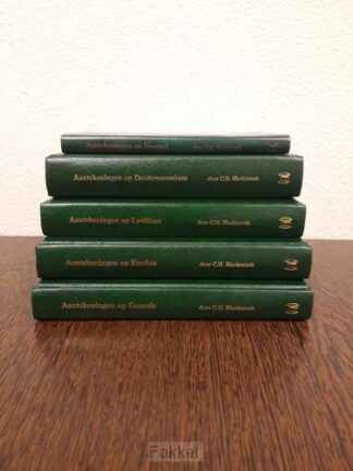 product afbeelding voor: Aantekeningen op de pentateuch 5 dln