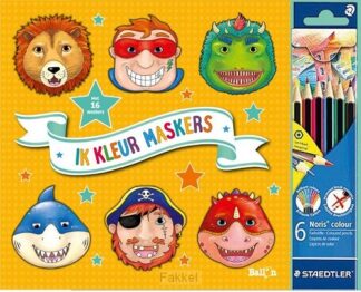 product afbeelding voor: Ik kleur maskers (oranje)