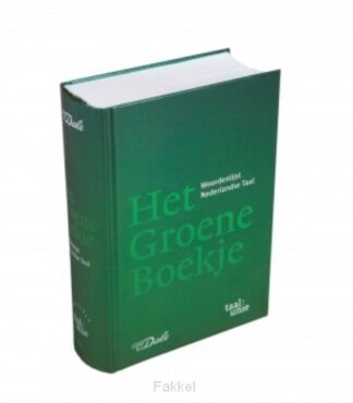 product afbeelding voor: Groene boekje