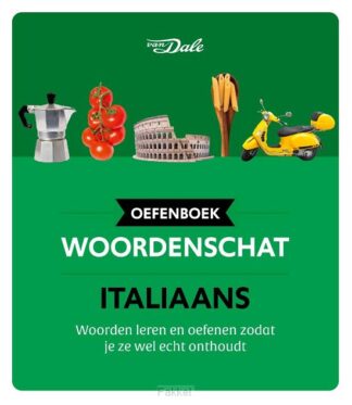product afbeelding voor: Van dale oefenboek woordenschat italiaan