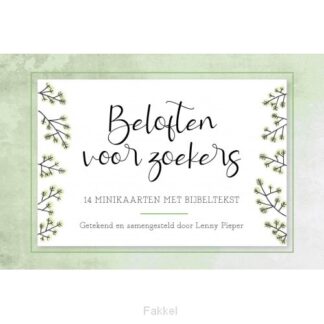 product afbeelding voor: Beloften voor zoekers 14 minikaartjes