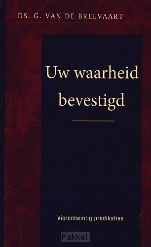 product afbeelding voor: Uw waarheid bevestigd