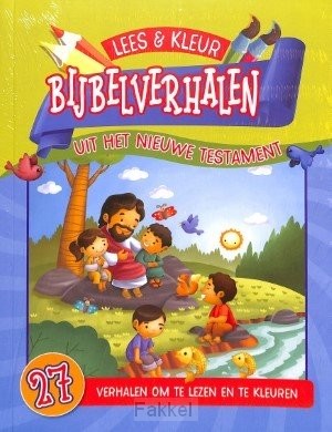 product afbeelding voor: Kleurboek bijbelverhalen OT+NT