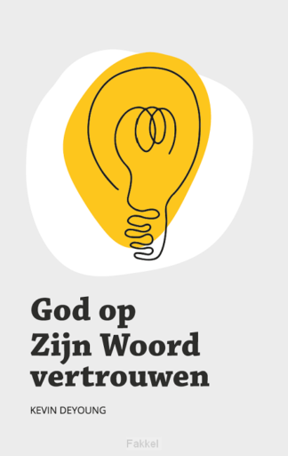 product afbeelding voor: God op Zijn woord vertrouwen