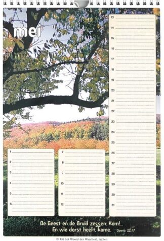 product afbeelding voor: Verjaardagskalender & jaarplanner