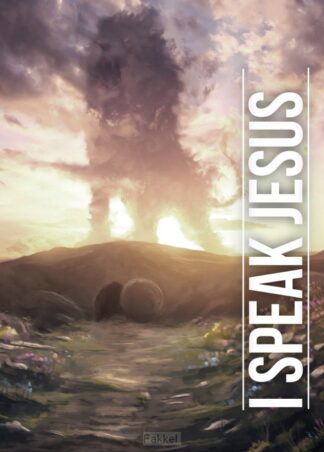 product afbeelding voor: Poster a4 i speak Jesus stone