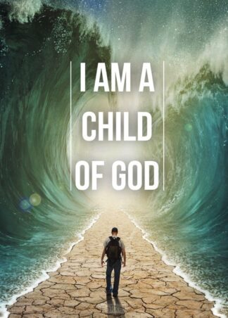 product afbeelding voor: Poster a4 i am a child of God - water