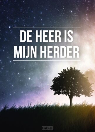 product afbeelding voor: Poster a4 de Heere is mijn Herder