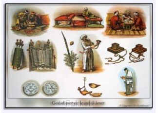 product afbeelding voor: 17 delig A4 posterset oude schoolplaten