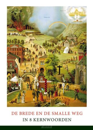 product afbeelding voor: Flyer brede en smalle weg in 8 kernwoord