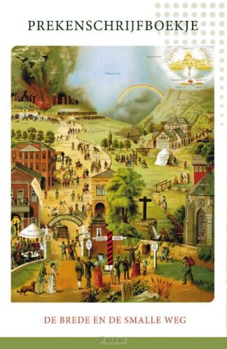 product afbeelding voor: Prekenschrijfboekje brede en smalle weg