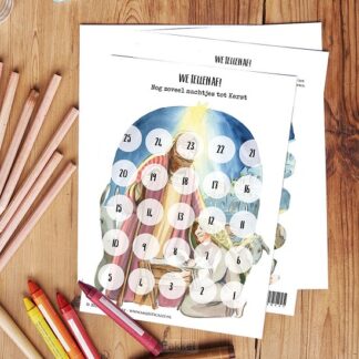 product afbeelding voor: Aftelkalender Kerst