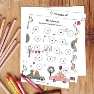 product afbeelding voor: Aftelkalender dieren