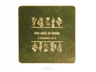 product afbeelding voor: Doe alles in liefde. Groen