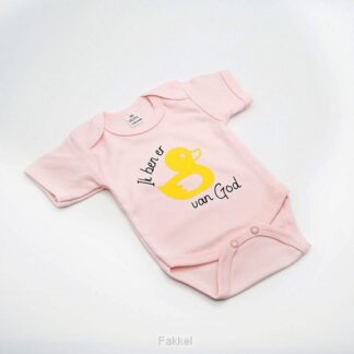 product afbeelding voor: Rompertje eendje roze mt 56