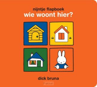 product afbeelding voor: Nijntje flapboek wie woont hier?