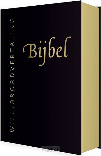 product afbeelding voor: Bijbel willibrord zwart leer goudsn rits