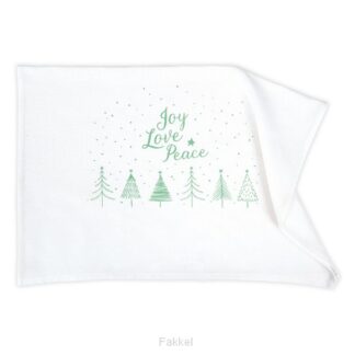 product afbeelding voor: Theedoek Joy Love Peace