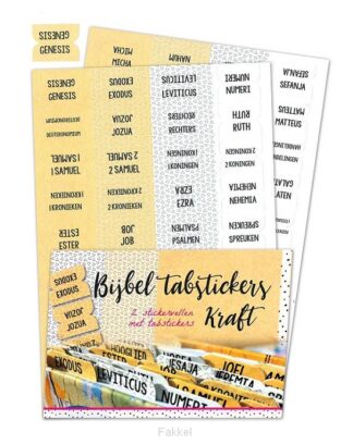 product afbeelding voor: Bijbel tabstickers Kraft