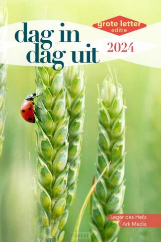 product afbeelding voor: Dag in dag uit 2024 - Groot letter editi