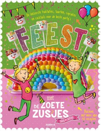product afbeelding voor: Feest met de zoete zusjes bakboek met me