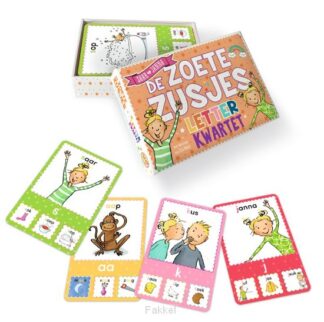 product afbeelding voor: Zoete zusjes letterkwartet