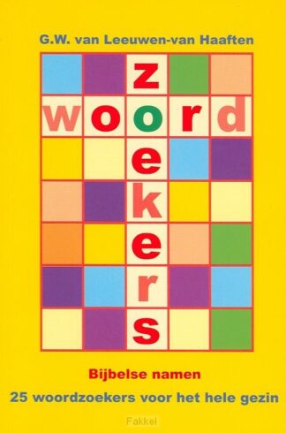 product afbeelding voor: Woordzoekers 1 bijbelse namen